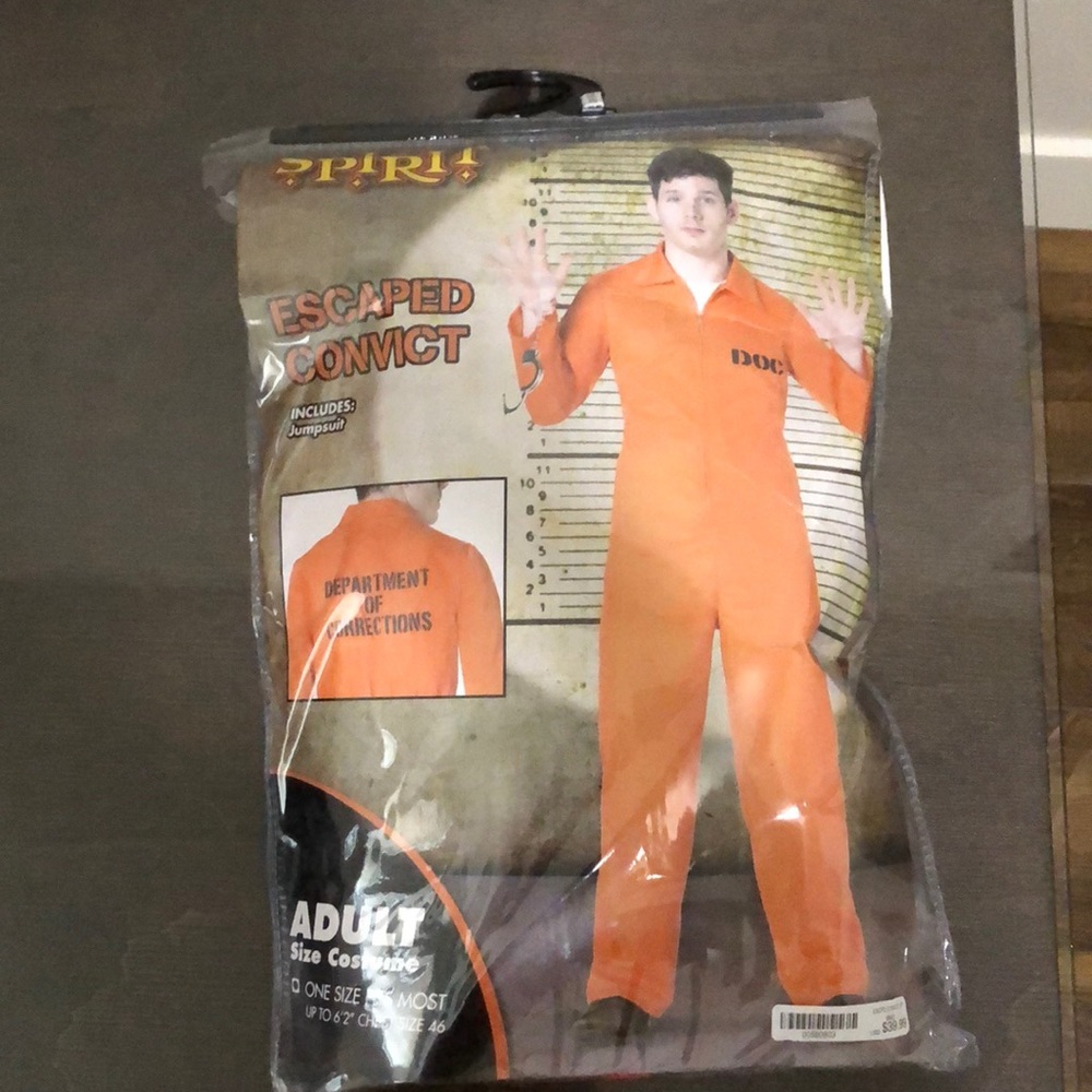 Escaped Convict Men’s Halloween Costume